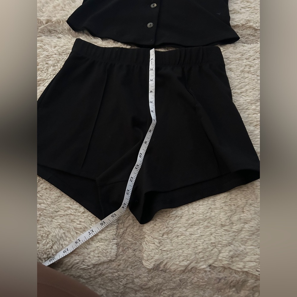 NWOT Le Bop Shopbop Eloise Shorts and Vest Set Medium Black - Picture 13 of 15